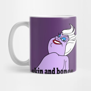 Skin and bones. Mug